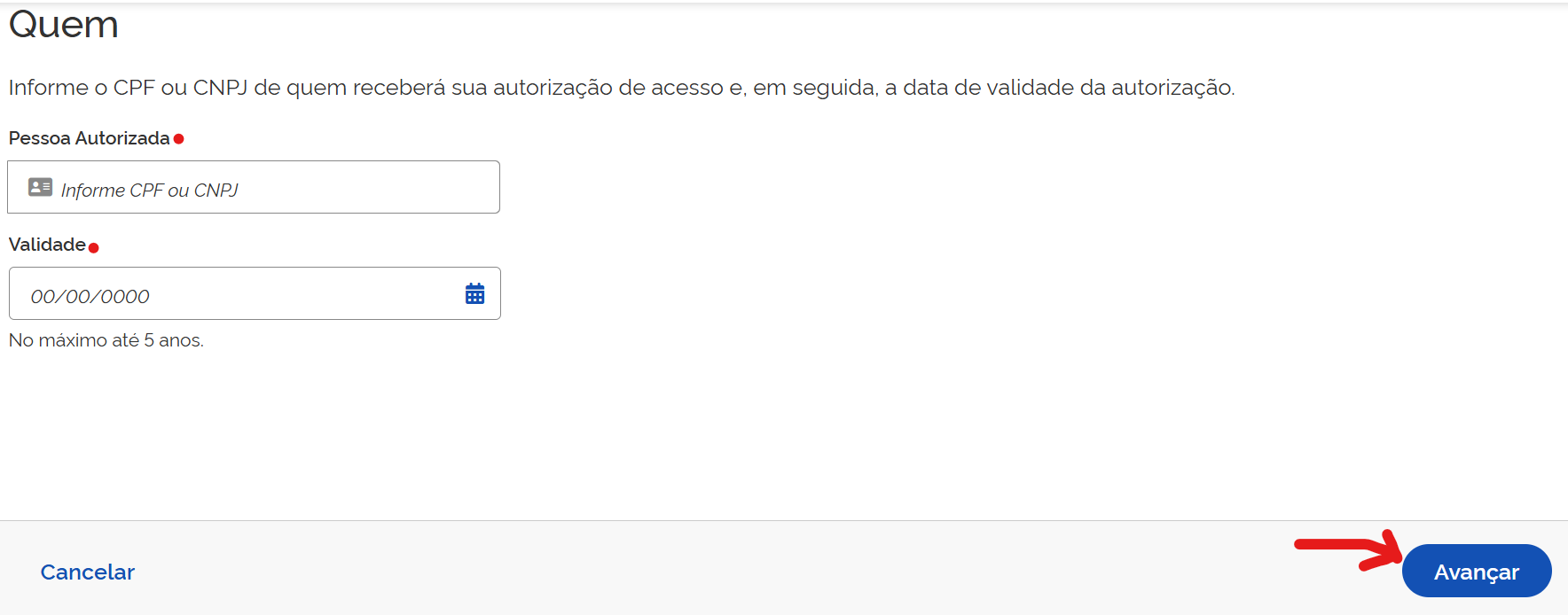 Screenshot do passo 6